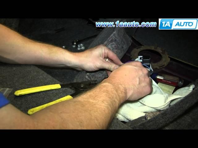 How to replace fuel sending unit gmc envoy