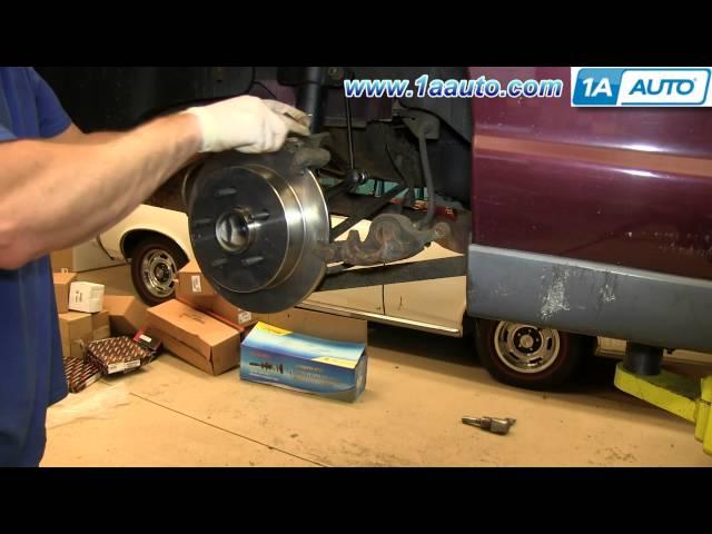 Replacing rear brake pads 2004 ford explorer