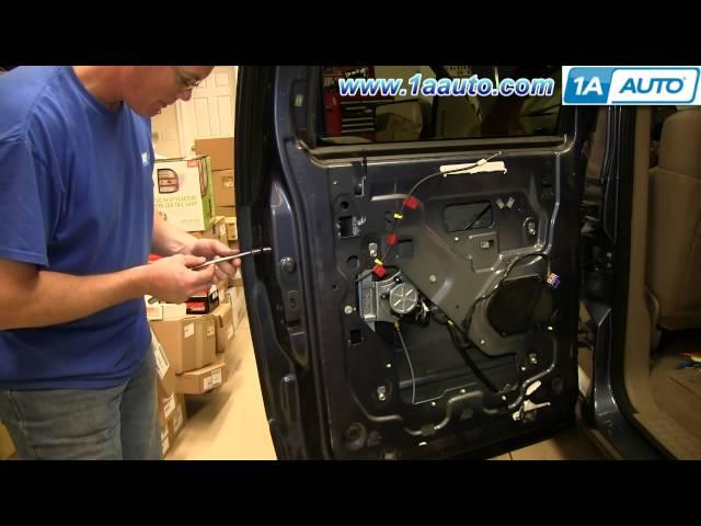 Removing rear door panel 2004 ford f150 #2