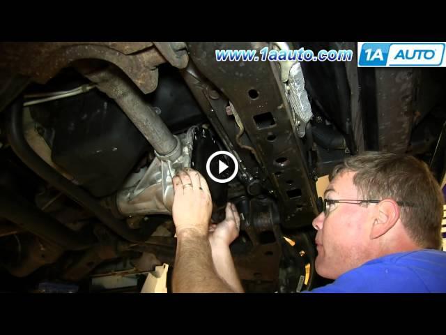 How To Change Front Differential Fluid 2002-05 Ford Explorer Mercury 2002 Mercury Mountaineer Front Differential Problems