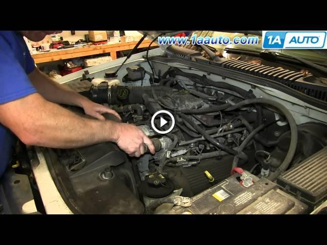 How To Install Replace Thermostat 4.6L V8 Ford Explorer Mercury Mountaineer